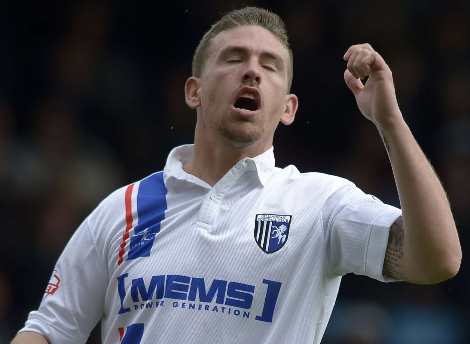 Gillingham's Cody McDonald Picture: Barry Goodwin