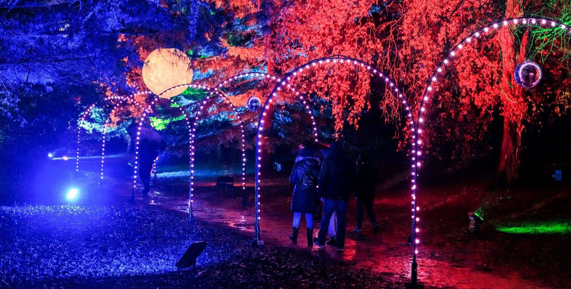 The twilight display at Hever Castle will open to visitors from 4pm. Picture: Hever Castle and Gardens