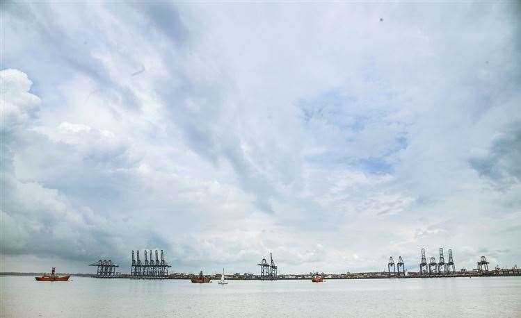 A search and rescue mission is taking place in the sea off Harwich in Essex (Ian West/PA)