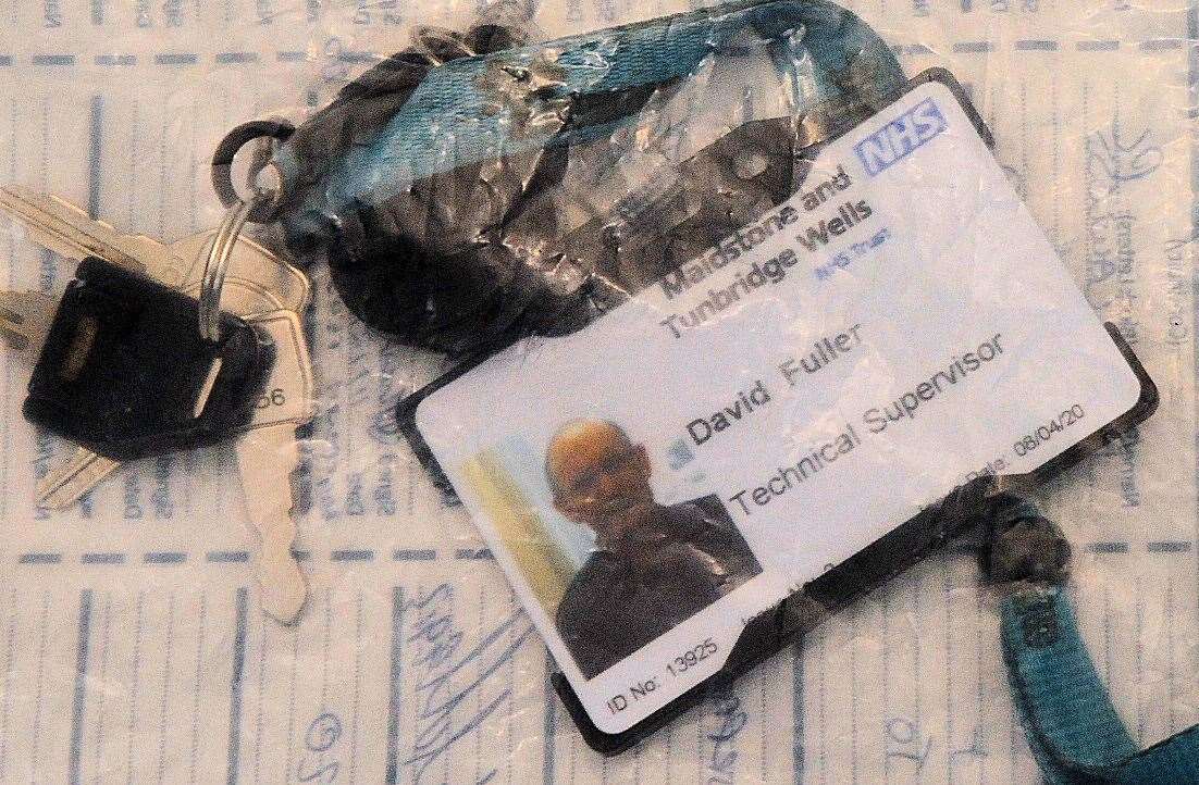 Necrophiliac and murderer David Fuller's Maidstone and Tunbridge Wells NHS Trust security pass