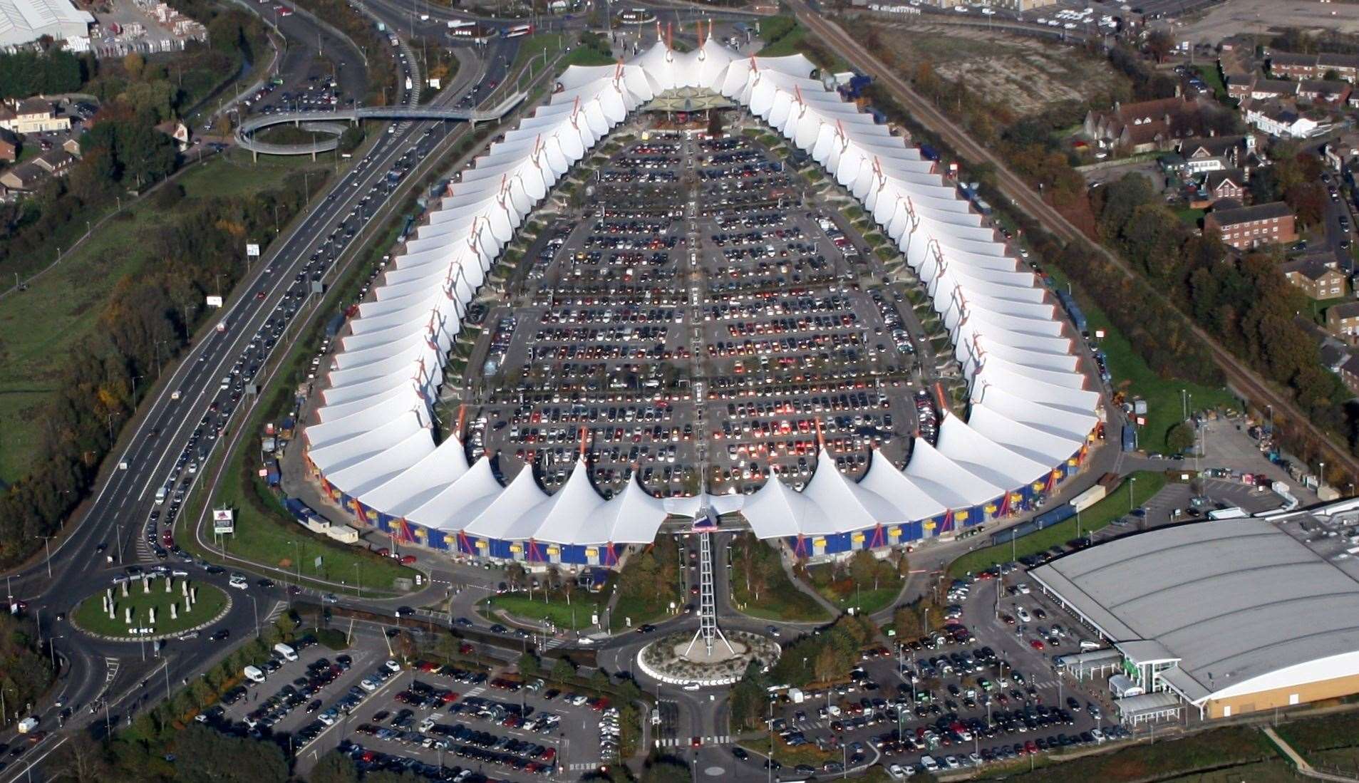 Ashford Designer Outlet before its extension. Picture: Geoff Hall