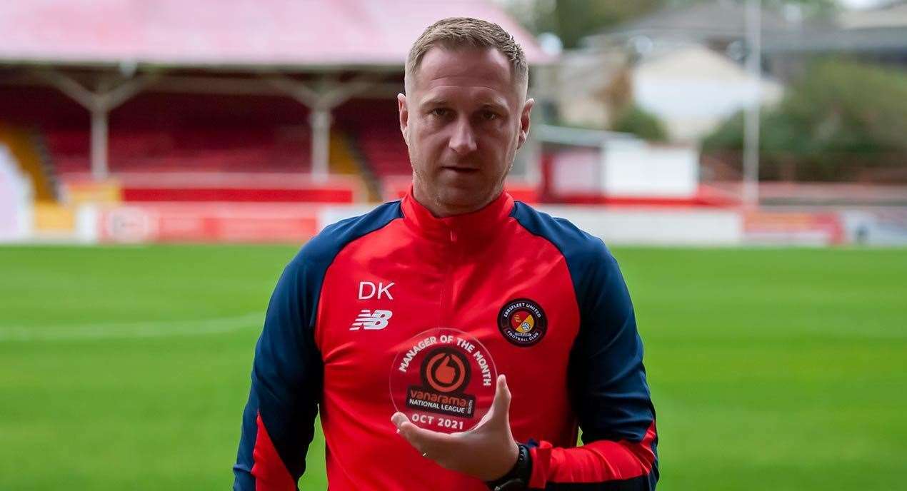 Ebbsfleet boss Dennis Kutrieb will test his side against League 1 opposition