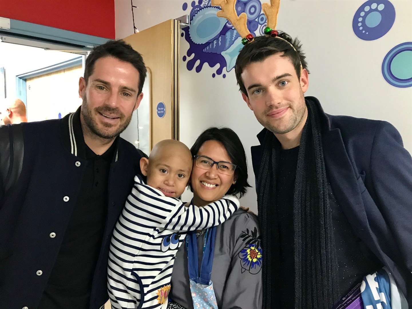 Jamie Redknapp, Maya, Dellanie and Jack Whithall (6025002)