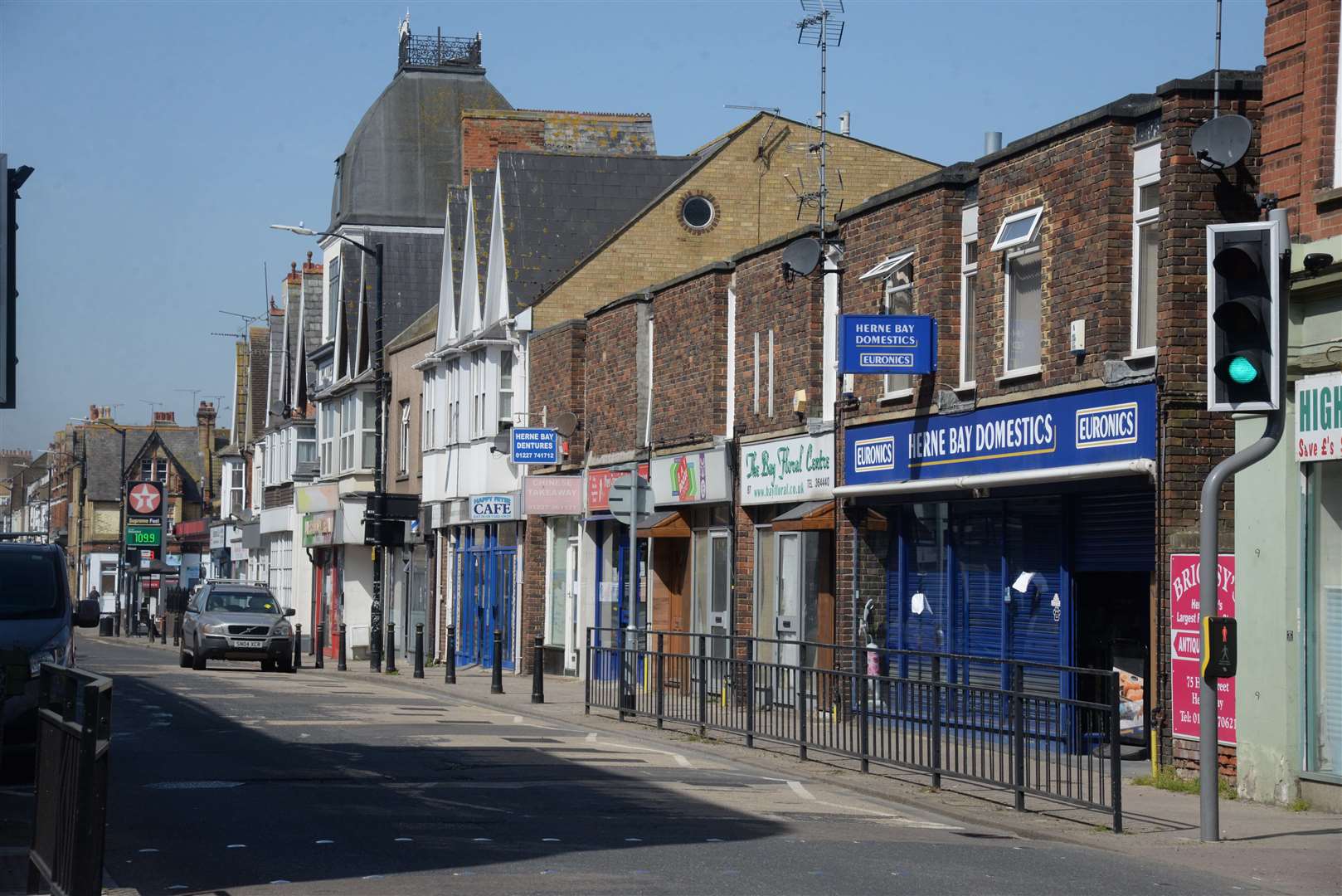 A man was attacked in Herne Bay High Street. Picture: Chris Davey