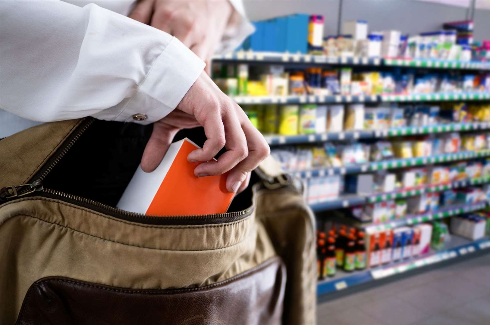 Shoplifting offences have risen significantly in the last two years. Image: iStock.