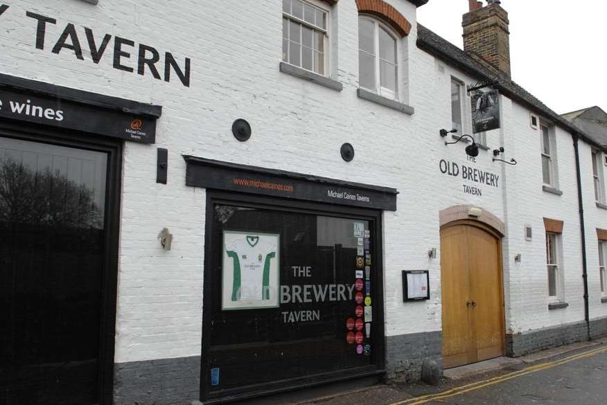 The Old Brewery Tavern in Stour Street, Canterbury