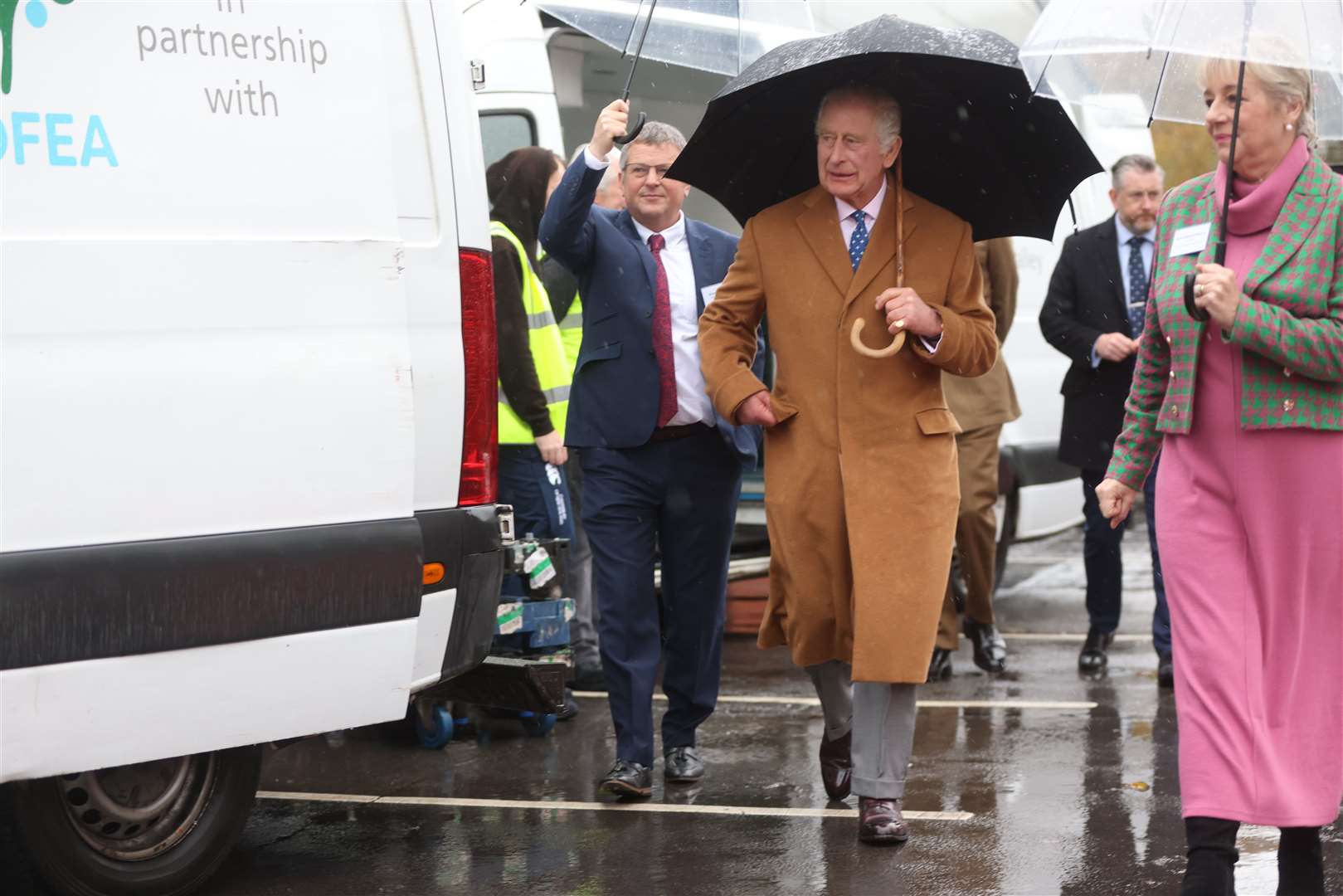 The King at the launch of the Coronation Food Project in 2023 (Ian Vogler/Daily Mirror/PA)