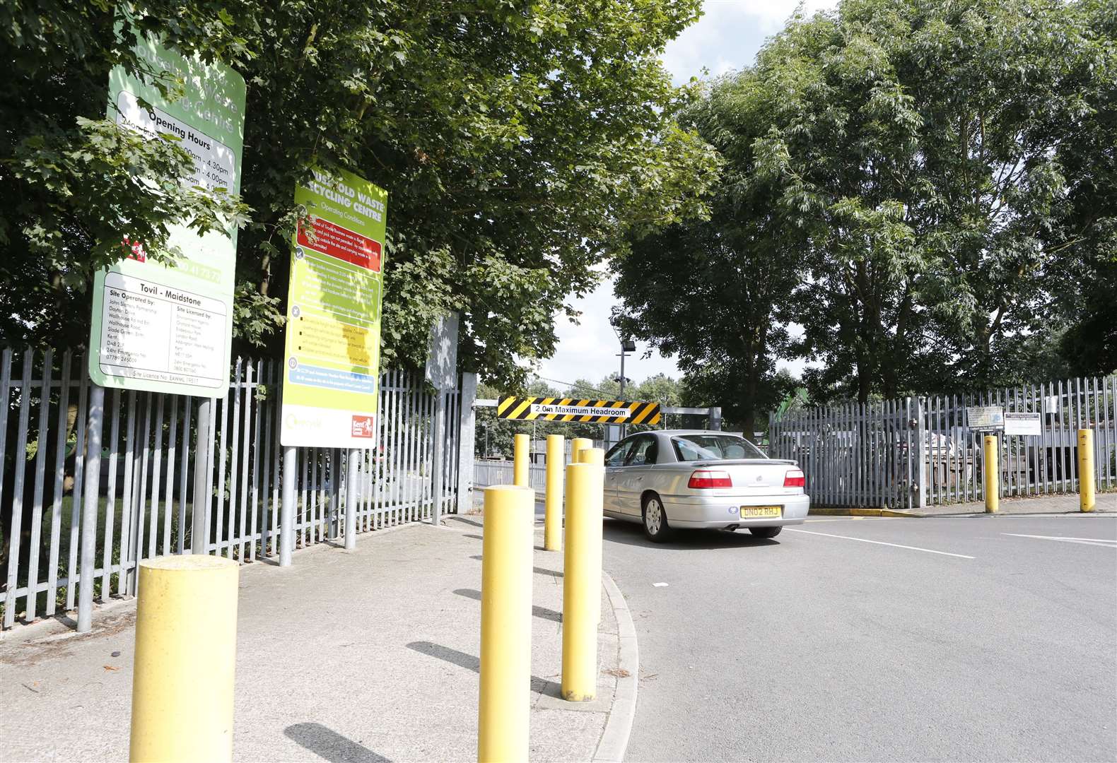 The Tovil Household Waste Recycling Centre