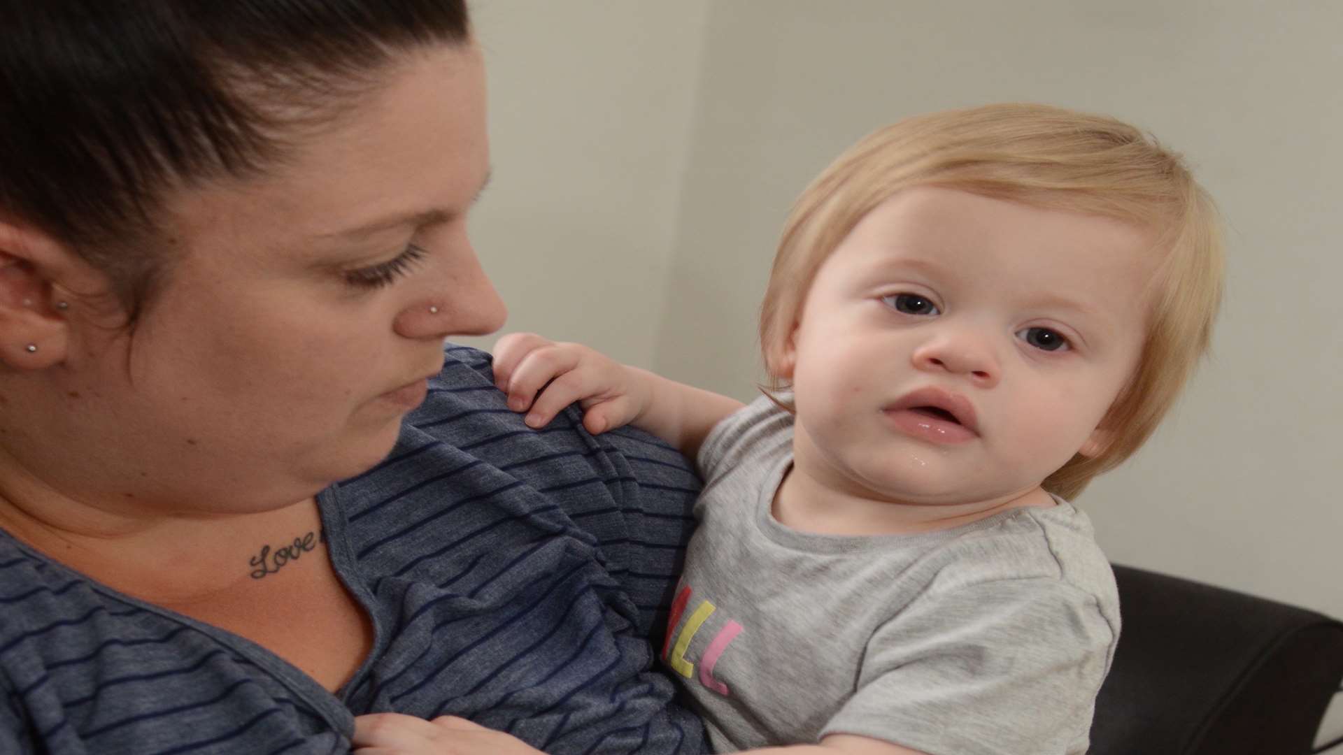 Nicola Parkes with daughter Amelia