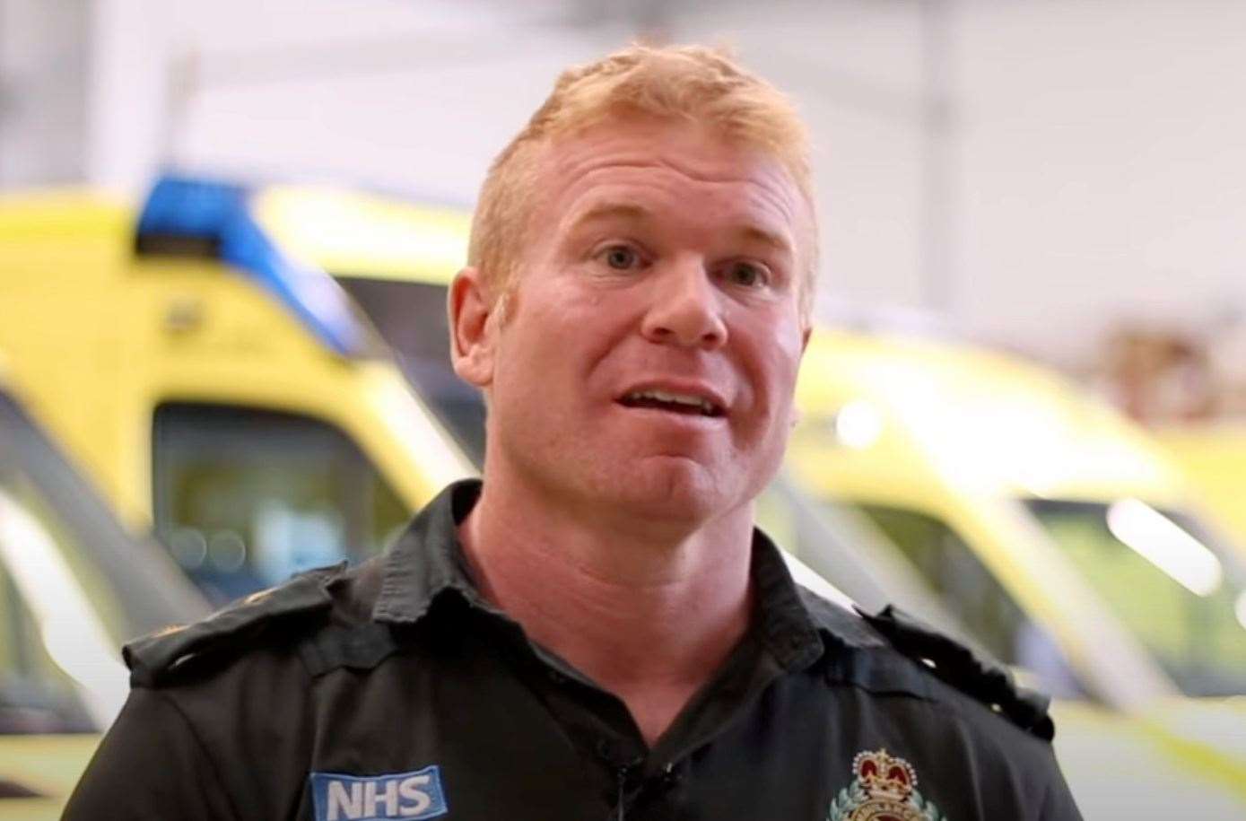 HART team leader, Martin Stamp, praised Emma for staying calm under extreme pressure. Picture: SECAmb