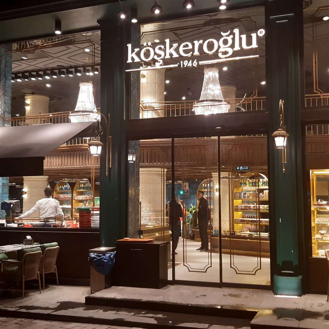 Koskeroglu baklava. Photo: Sean Delaney