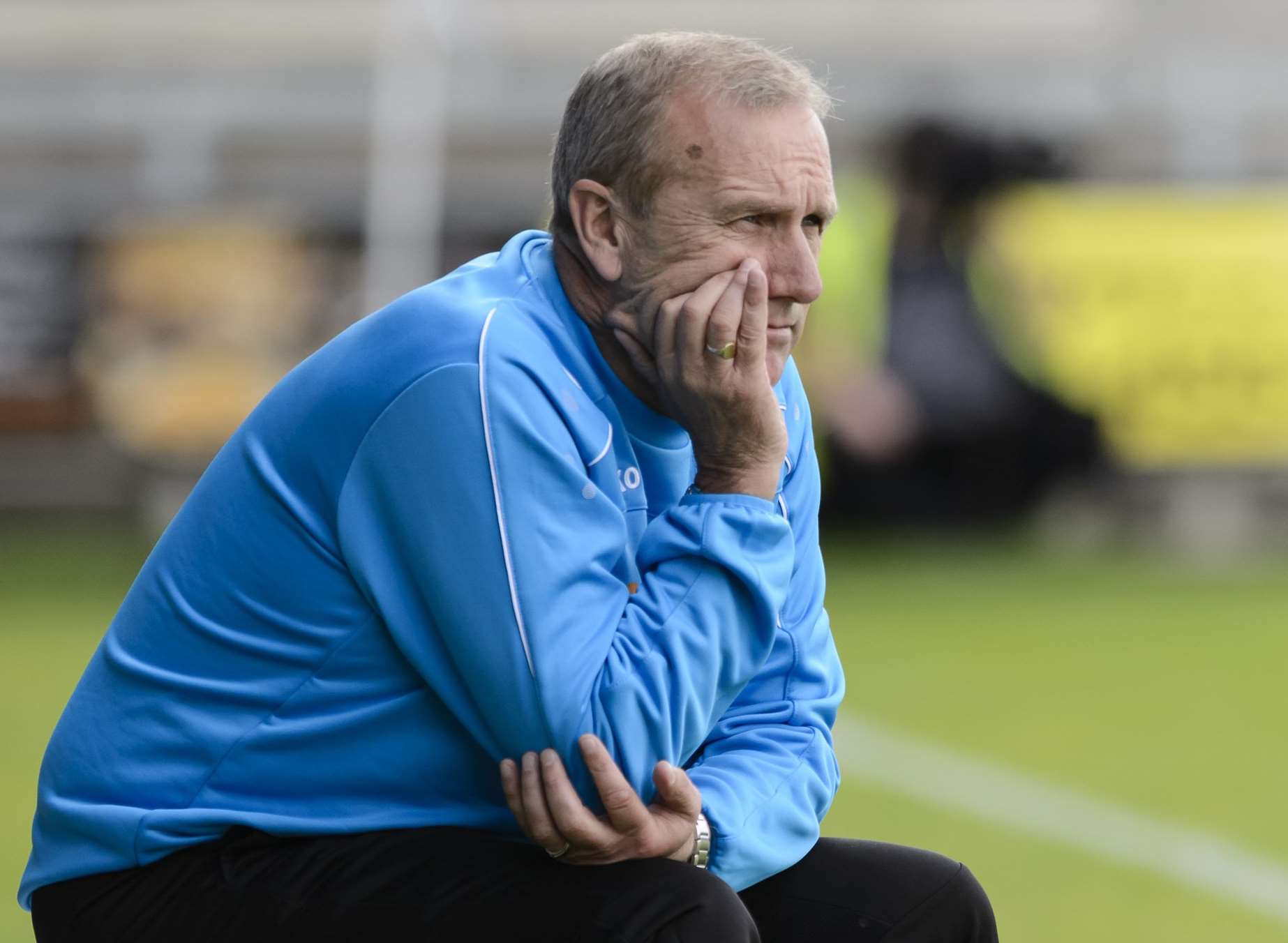 Dartford manager Tony Burman Picture: Andy Payton