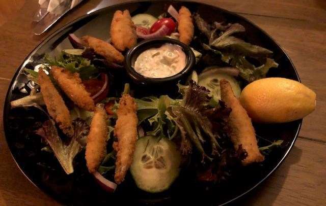 An old favourite of mine, when whitebait is cooked fresh and served on a good crunchy salad I reckon it takes a lot of beating