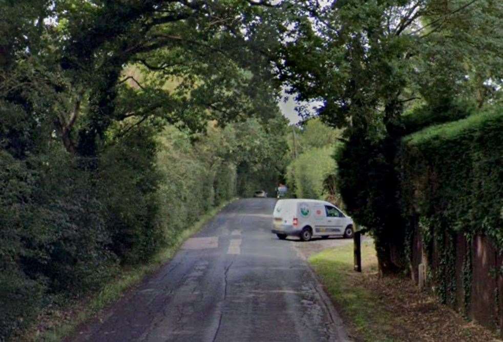 Drugs and cash were found during a search of a home in Chart Hill Road, Chart Sutton near Maidstone. Picture: Google