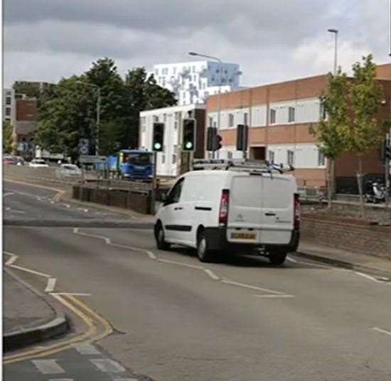 How the flats on the site of the Trafalgar Centre could look. Picture: Medway Council