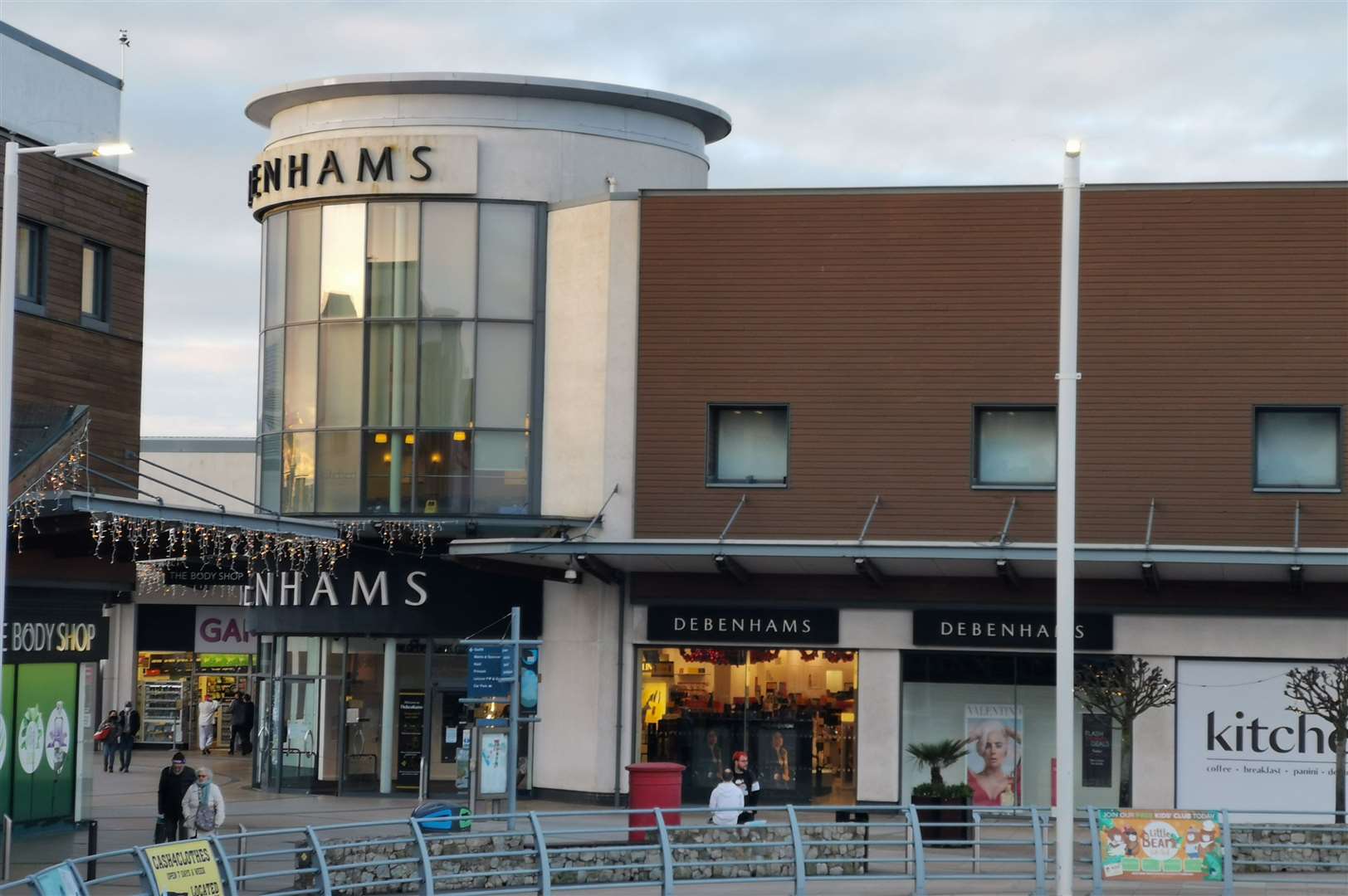 The former Debenhams at Westwood Cross in Broadstairs