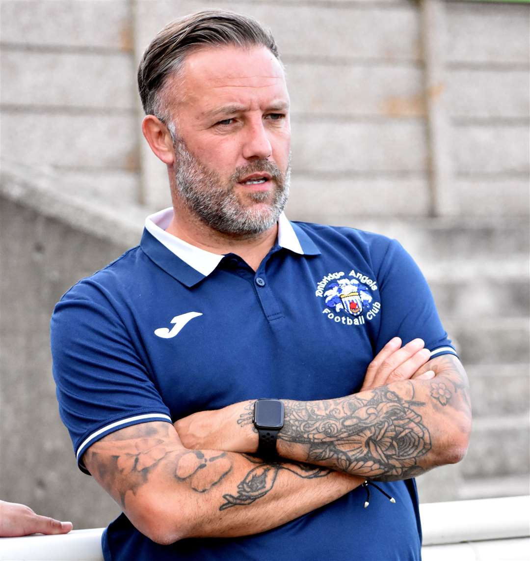 Tonbridge boss Jay Saunders. Picture: Randolph File