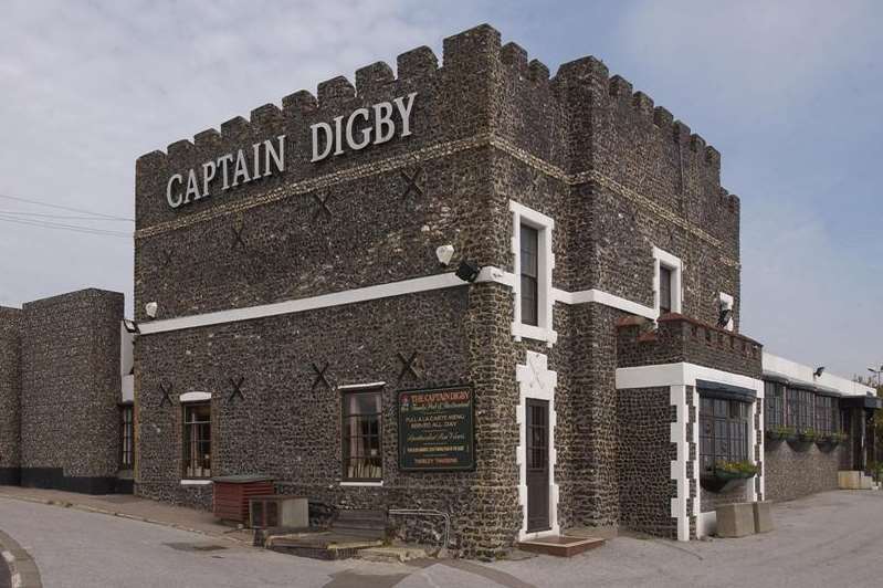 Beaten Joe Bath was dumped near the Captain Digby pub in Broadstairs