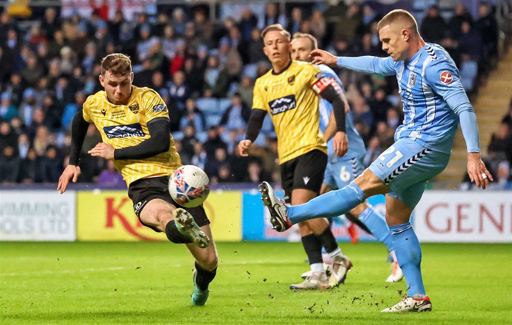 Coventry City played Maidstone United in last season’s FA Cup and head to Chatham later this month Picture: Helen Cooper