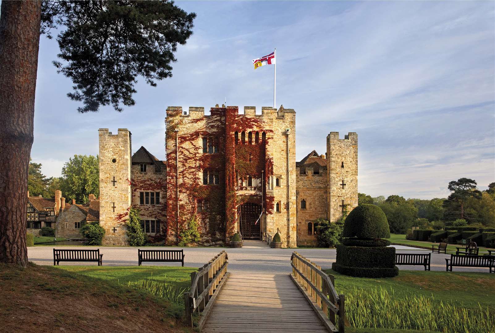 Hever Castle may be shut, but you can still see inside Picture: Hever Castle and Gardens