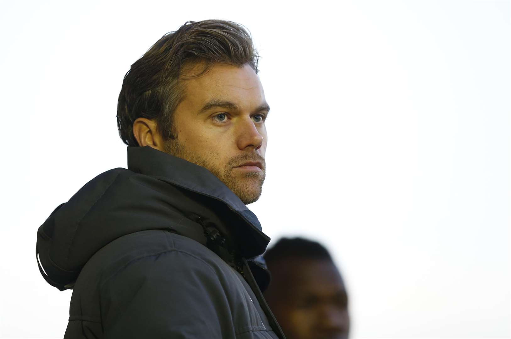 Ebbsfleet manager Daryl McMahon Picture: Andy Jones