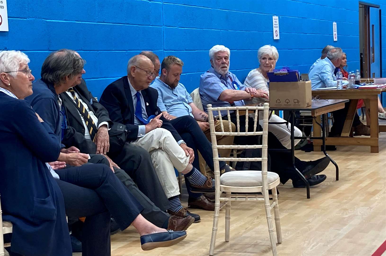 Conservative supporters reflect on a tough night at the Dover and Deal count