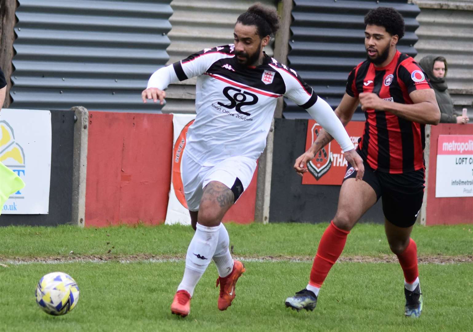 Stefan Payne - last term’s top scorer started on the bench against Glebe but still scored in stoppage time. Picture: Alan Coomes