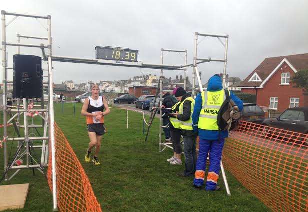 Theo Bately from Deal Tri in 1st place