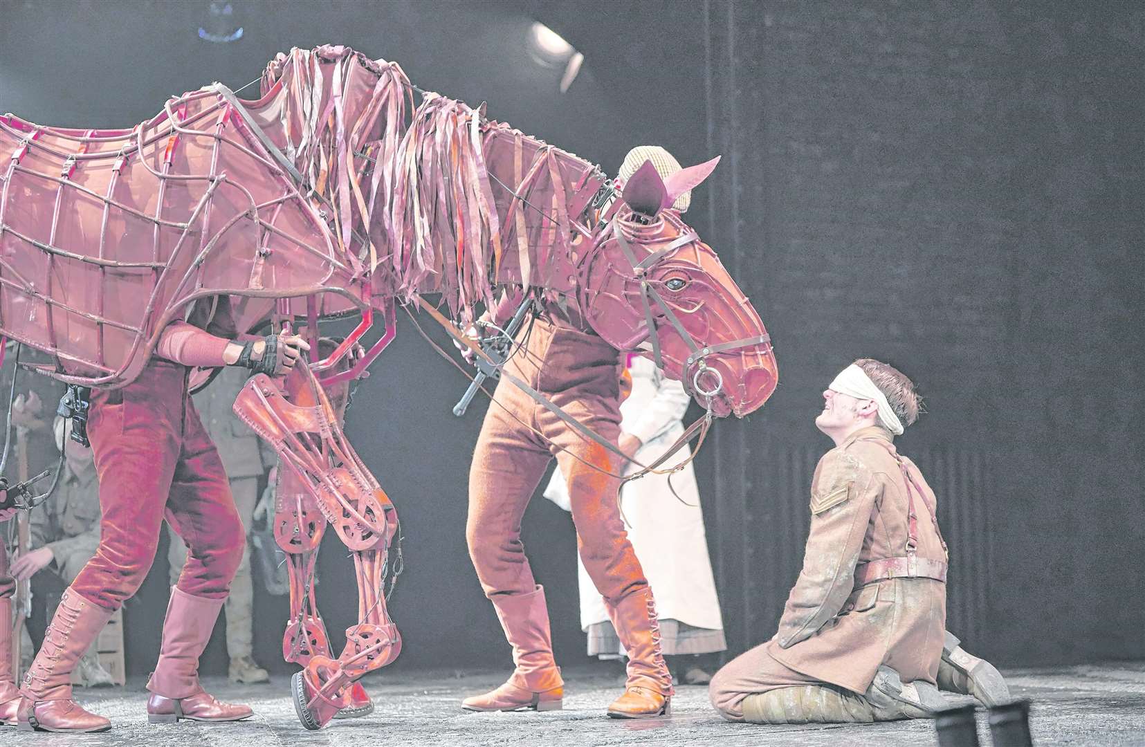 Joey the War Horse on stage