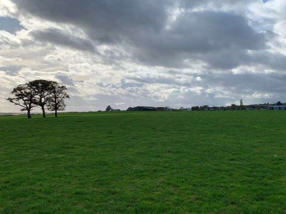 Brooklands Farm, near Whitstable, is earmarked for 1,400 homes and a primary school