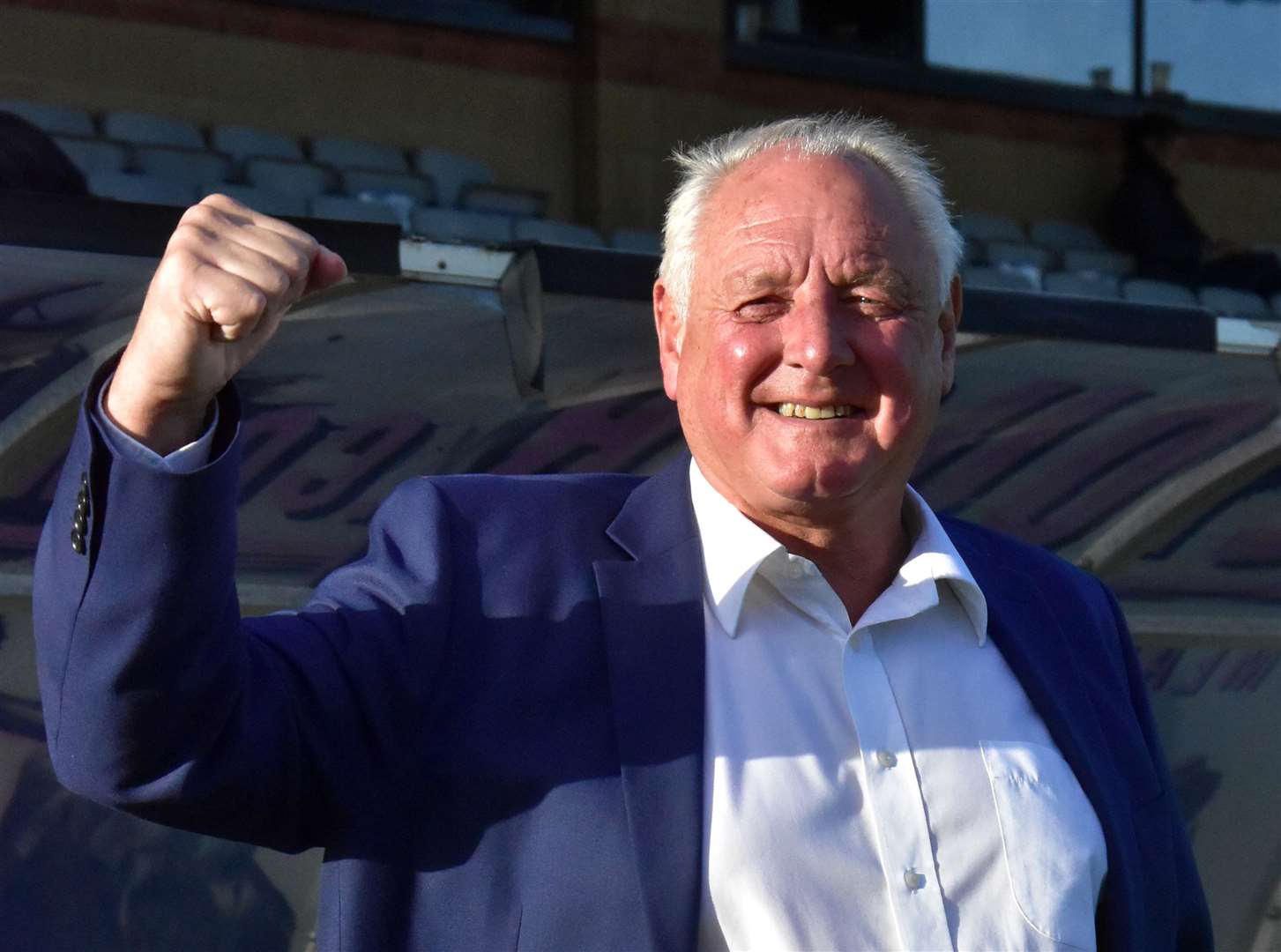 Folkestone boss Neil Cugley. Picture: Randolph File