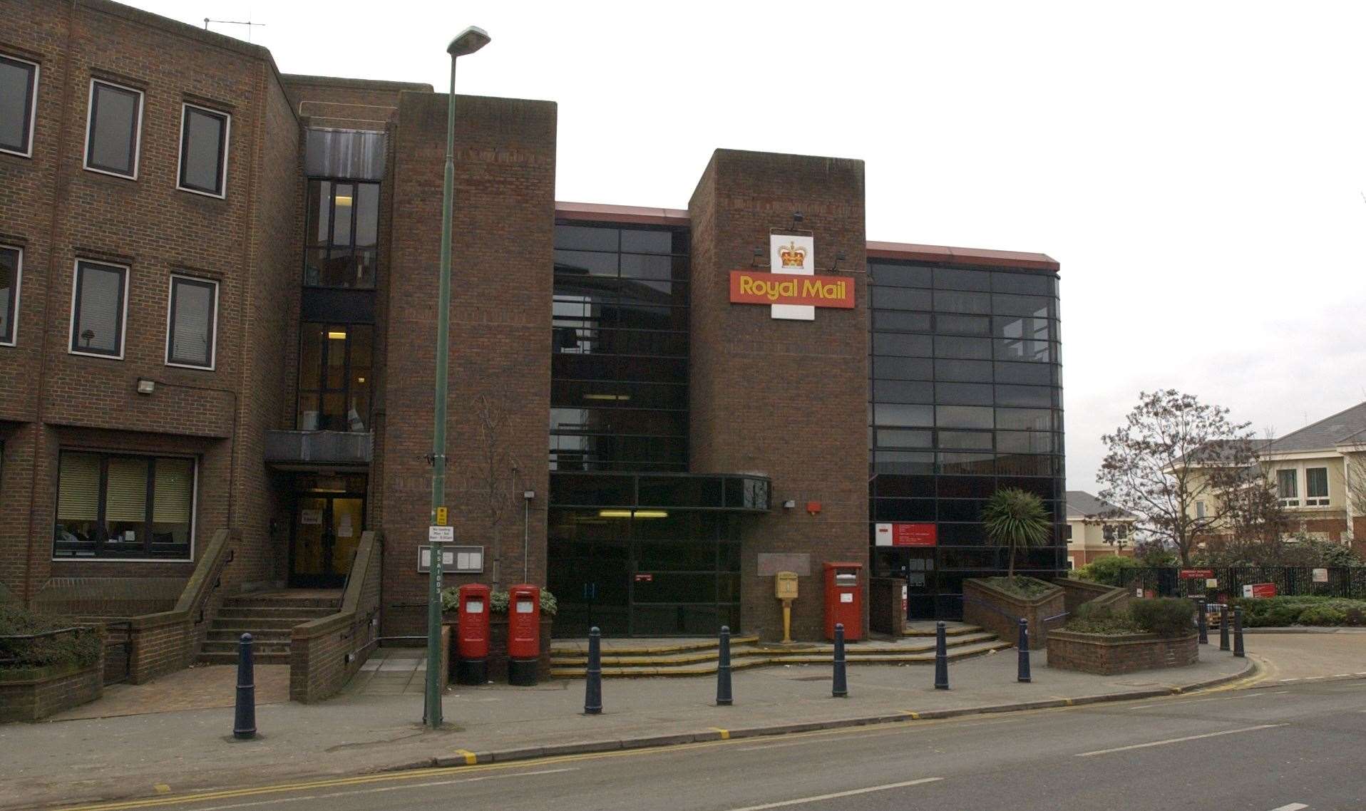 Royal Mail sorting office, Sandling Road, in 2014. Picture: John Wardley