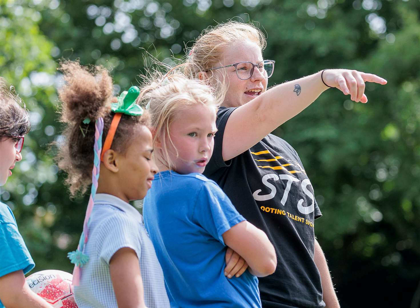 Shooting Talent Sports coach Lily Padbury. Picture: Helen Cooper