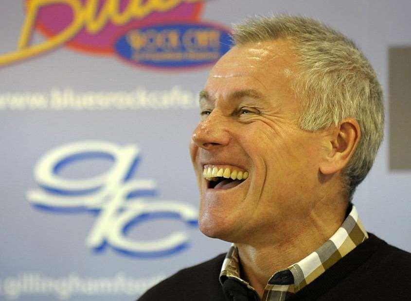 Gillingham manager Peter Taylor. Picture: Barry Goodwin