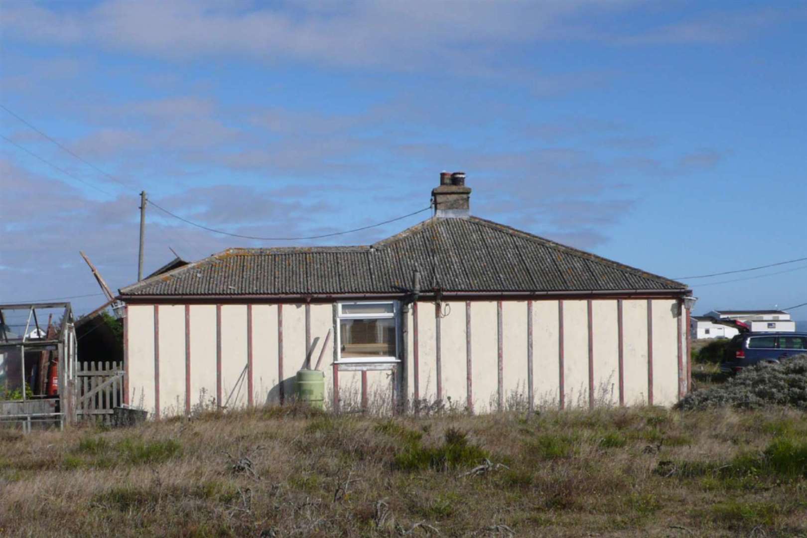 The state of the outside of East View on Dungeness beach as of August 2019. Picture: MS-DA