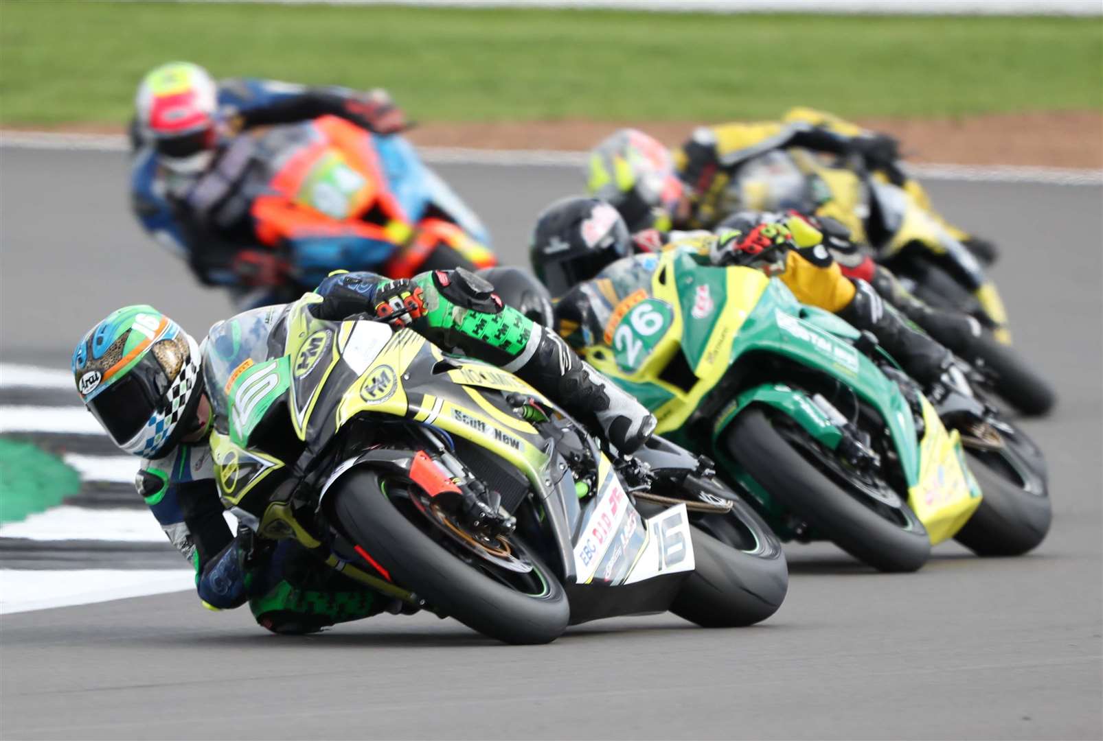 Luke Hopkins at Silverstone. Picture: Kerry Rawson