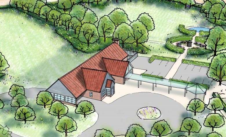 How the crematorium near Faversham would look