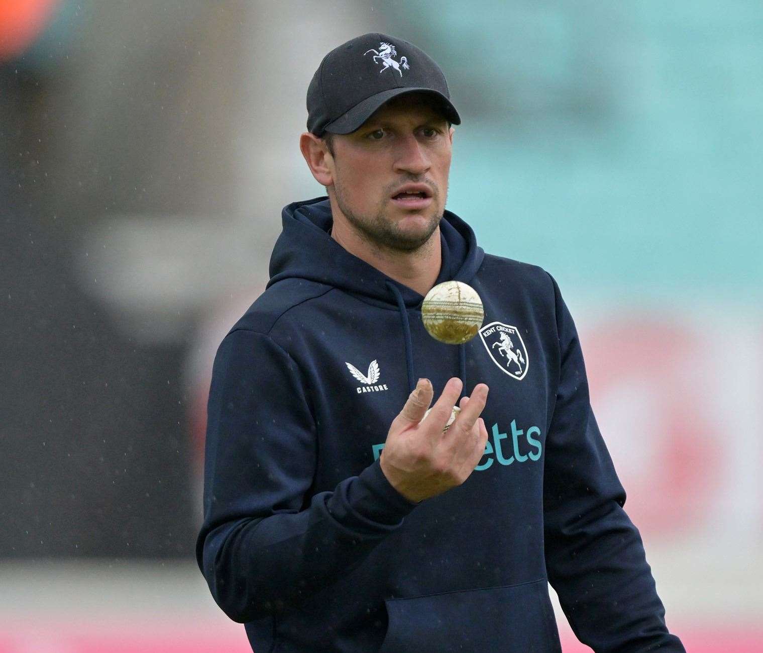 Harry Finch - his unbeaten half-century helped Kent Spitfires earn a four-wicket One-Day Cup win against Hampshire at Beckenham on Wednesday. Picture: Keith Gillard