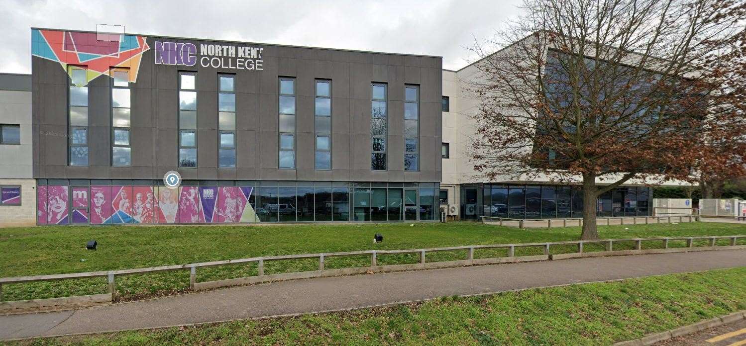 North West Kent college in Oakfield Lane, Dartford. Photo credit: Google Maps