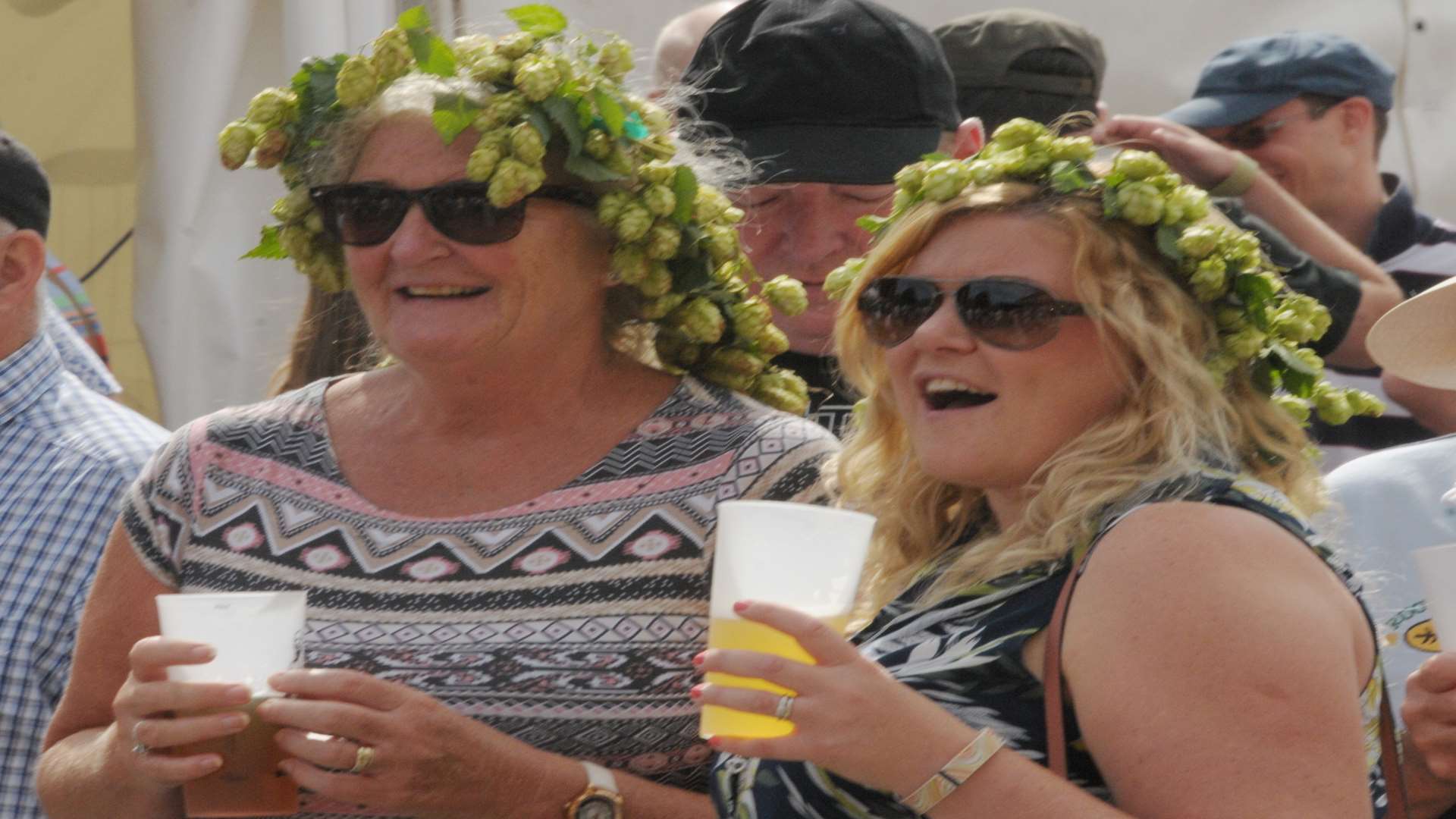 Revellers at last year's Faversha Hop Festival