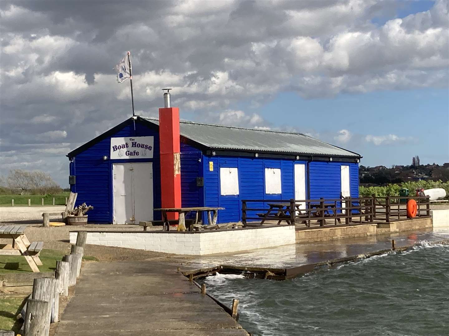 The Boathouse at Barton's Point Coastal Park, Sheerness