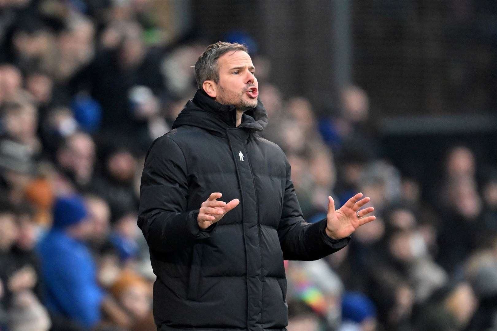 Gillingham head coach Stephen Clemence looking ahead to Grimsby Town’s visit Picture : Keith Gillard