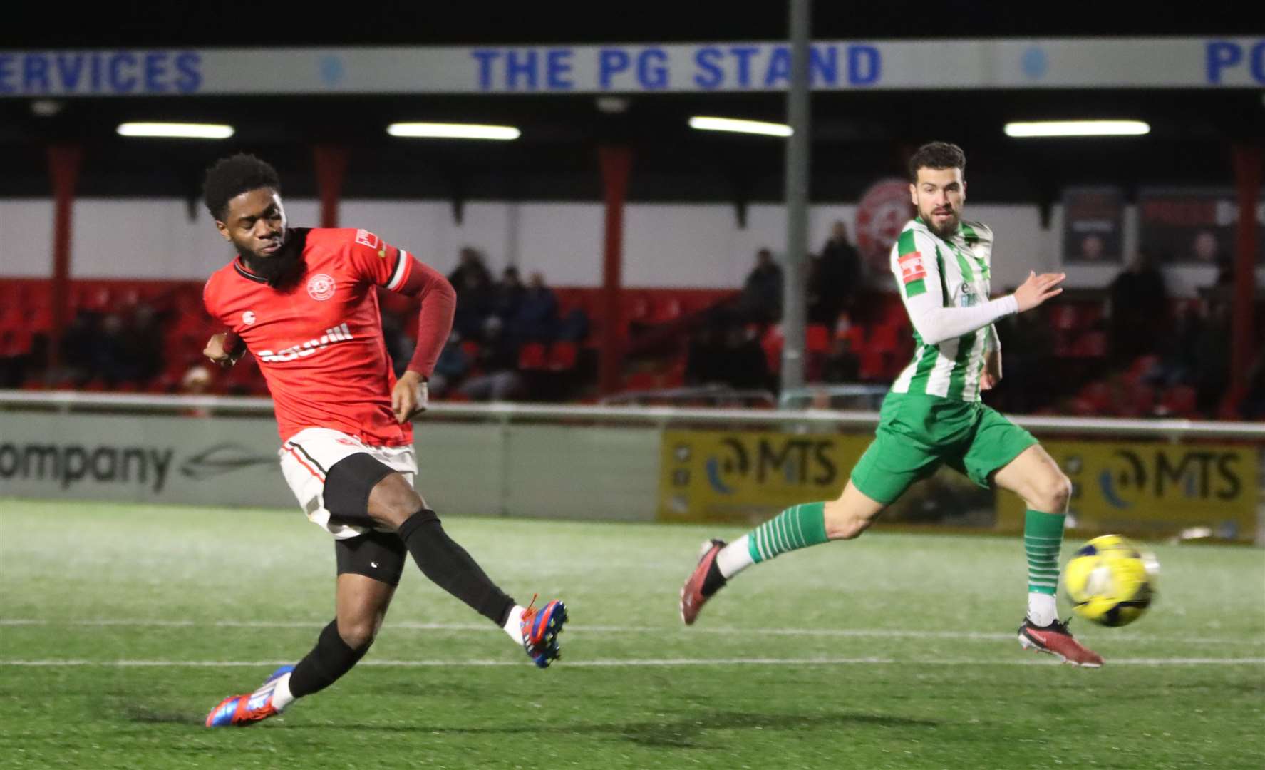 Kareem Isiaka is back with Chatham Town Picture: max.ephotography@outlook.com