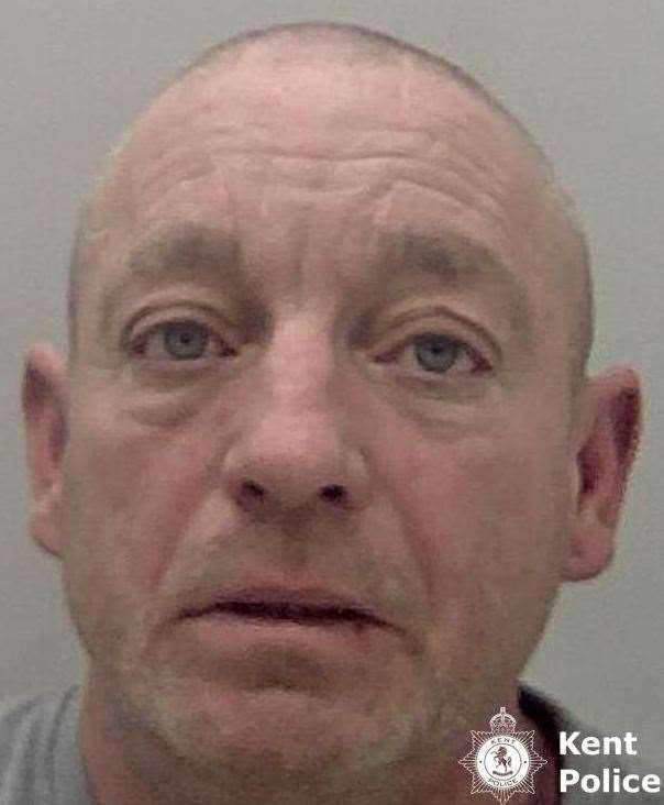 Mark Gaade, 51, of Bligh Way, Strood, was jailed at Maidstone Crown Court for two-and-a-half years. Picture: Kent Police