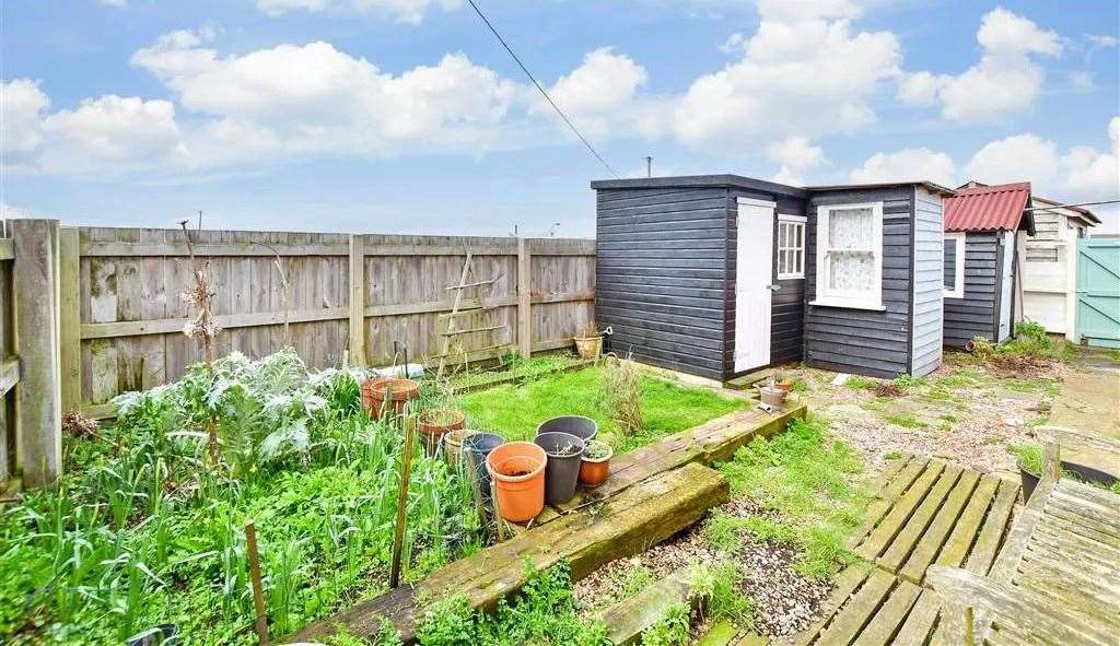 The shingle garden is similar to the one at Prospect Cottage, which Derek Jarman turned into a renowned garden with driftwood sculptures and unique plants. Picture: Wards