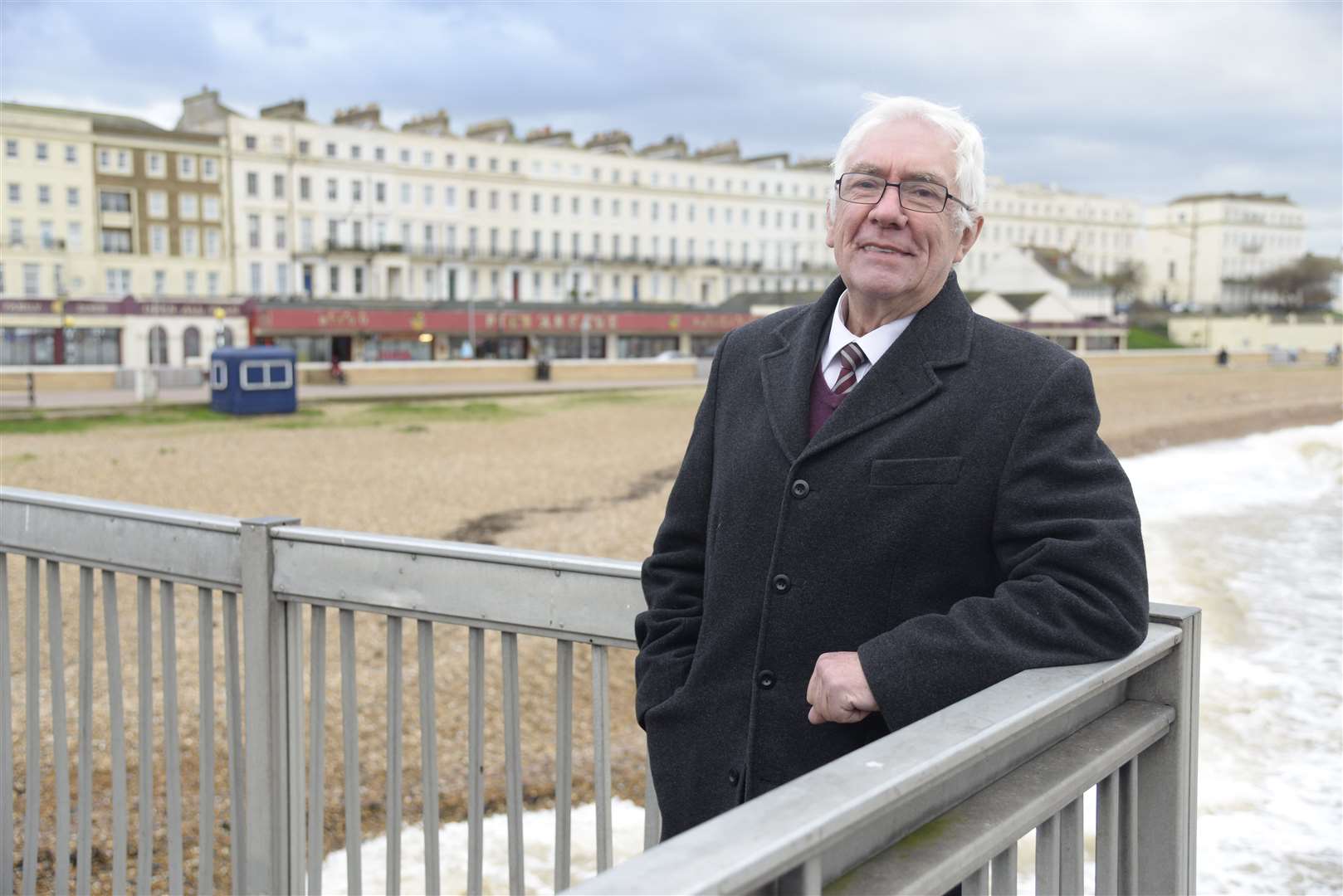 Peter Vickery-Jones warned of "complete anarchy" on Herne Bay's roads