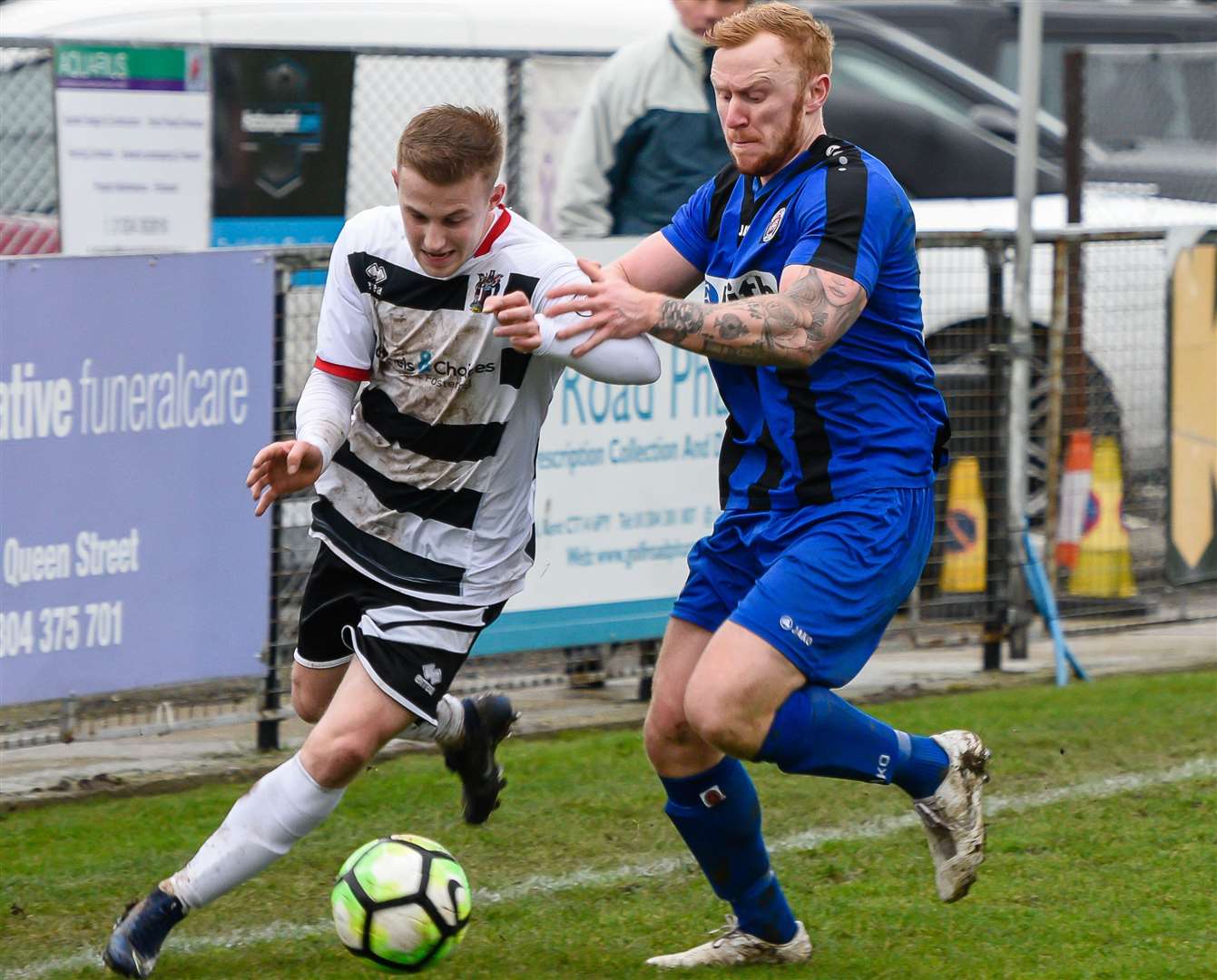 Jack Paxman, pictured in 2020 during his Deal days, is back at Ramsgate. Picture: Alan Langley