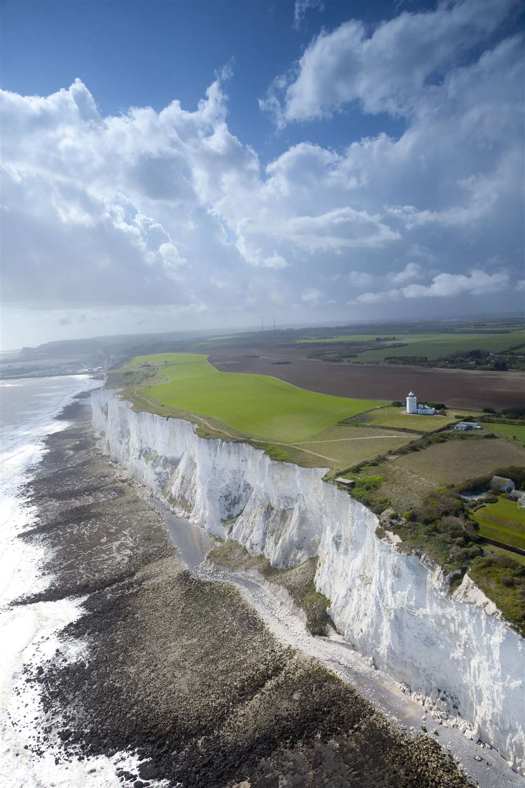 White Cliffs of Dover coastline