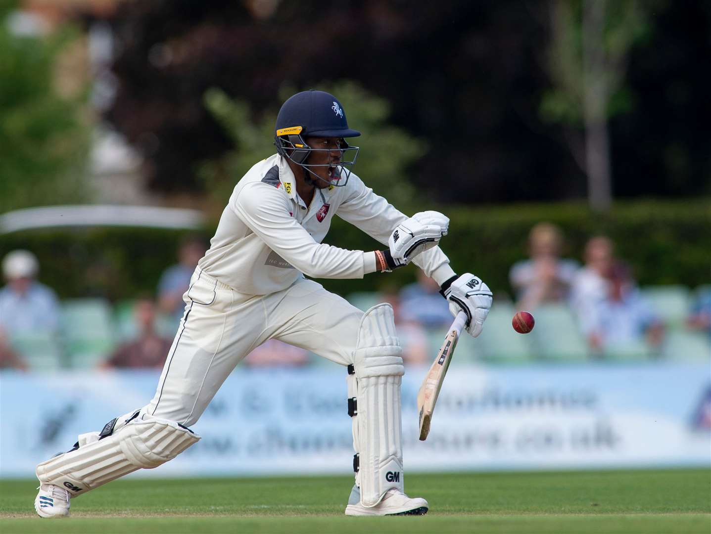 Daniel Bell-Drummond in action against Warwickshire. Picture: Ady Kerry