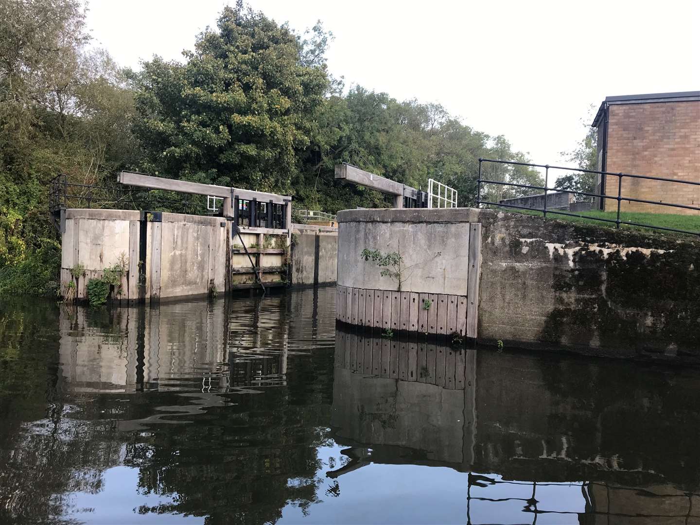 Hampstead Lock which has been plagued by anti-social behaviour